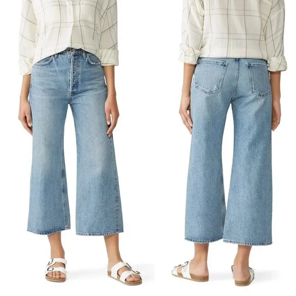 Citizens of Humanity Sacha High Rise Wide Jeans Denim, 30 - Picture 1 of 14